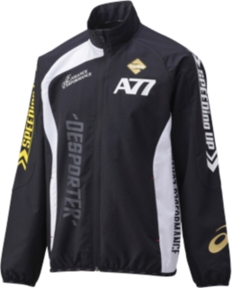 【ASICS/アシックス】 A77 フリークロスジャケット ブラックxホワイト ユニセックス アシックス